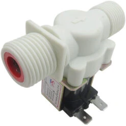 G1/2 Entrée D'eau 4 Points Normalement Fermée 12V G1/2 Solenoide Electrovanne Soupape DAdmission Normalement Ferme Pour Air Eau