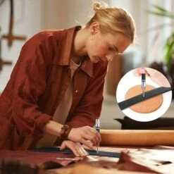 Déstockage Pointeau Automatique, Poinçons Centraux à Ressort, Outil De Briseur De Perforation à Impact Réglable, Poinçon Central Automatique Pour Fenêtre, Verre, Métal Avec 2 Pointes De Rechange 11 Déstockage Pointeau Automatique, Poinçons Centraux à Ressort, Outil De Briseur De Perforation à Impact Réglable, Poinçon Central Automatique Pour Fenêtre, Verre, Métal Avec 2 Pointes De Rechange -Silverols Magasin 59799995 5