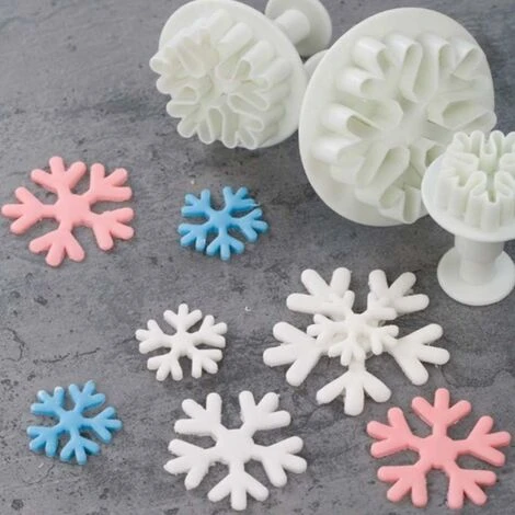Déstockage Flocon De Neige Gâteau Modelage Outils Plastique Emporte-Pièces Flocon De Neige Blanc Emporte-Pièces Flocons De Neige Noël Décoration De Gâteau Pâtisserie Tampons En Pâte De Modelage Outil 6 Déstockage Flocon De Neige Gâteau Modelage Outils Plastique Emporte-Pièces Flocon De Neige Blanc Emporte-Pièces Flocons De Neige Noël Décoration De Gâteau Pâtisserie Tampons En Pâte De Modelage Outil – Image 4