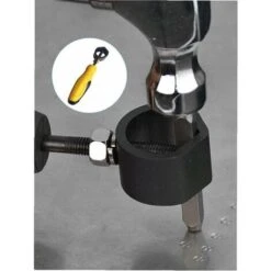 Poignée De Frappe Sans Danger Poinçonnage Auxiliaire Toot Hammer Tool Knocking Porte-perfuge Porte-perfuge Outil De Poignée Portable -Silverols Magasin 60915145 5