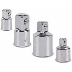 LYCXAMES -- 4Pcs Adaptateur à Cliquet Adaptateur Douille Cliquet 1/2 à 3/8-3/8 à 1/2-1/4 à 3/8-3/8 à 1/4 Réducteur De Douille Pour Douilles Et Embouts