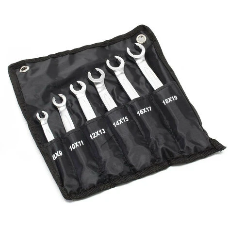 Jeu De Cles A Tuyauter Bgs Pour Raccords Hydrauliques Ou Freinage De 8 à 19mm 4 Jeu De Cles A Tuyauter Bgs Pour Raccords Hydrauliques Ou Freinage De 8 à 19mm – Image 2