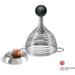 20121 Naomi Casse-Noix En Acier Inoxydable Et Silicone -Silverols Magasin 64521555 3