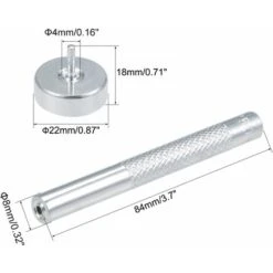 Outil De Poinçonnage à œillets, Poinçon Creux De 4 Mm Pour Artisanat Du Cuir, Sac à Main, Rideau En Tissu (150) -Silverols Magasin 65506414 2