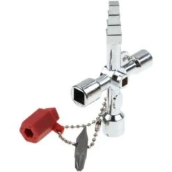 Clé Universelle Armoire Electrique Clé Triangle Clé Carré Pour Train Armoire électrique Ascenseur Outil à Main Multifonctionnel 8 Clé Universelle Armoire Electrique Clé Triangle Clé Carré Pour Train Armoire électrique Ascenseur Outil à Main Multifonctionnel -Silverols Magasin 65758510 2