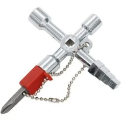 Clé Universelle Armoire Electrique Clé Triangle Clé Carré Pour Train Armoire électrique Ascenseur Outil à Main Multifonctionnel 9 Clé Universelle Armoire Electrique Clé Triangle Clé Carré Pour Train Armoire électrique Ascenseur Outil à Main Multifonctionnel -Silverols Magasin 65758510 3