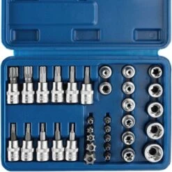 Coffret à Outils Avec 34 Pièces En Acier Chrome Vanadium - Boite à Outils, Valise à Outils, Mallette á Outils -Silverols Magasin 66849990 3
