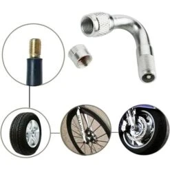 6 Pièces Pneu Valve Rallonge Va, Pneu Valve De Adaptateur, Air Pneu Valve Extension, Pneu Prolongateur Coude De Valve, Pour Voiture Moto Vélo Camion, 3 Sortes (Argent) 11 6 Pièces Pneu Valve Rallonge Va, Pneu Valve De Adaptateur, Air Pneu Valve Extension, Pneu Prolongateur Coude De Valve, Pour Voiture Moto Vélo Camion, 3 Sortes (Argent) -Silverols Magasin 67165151 5