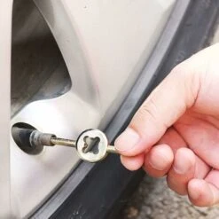 2pcs Clé à Valve Clé à Noyau De Valve De VéLo Clé à Valve De VéHicule éLectrique DéMontage Et Montage De La Clé De DéGonflage Des Pneus Jaune Ephé -Silverols Magasin 67619938 3