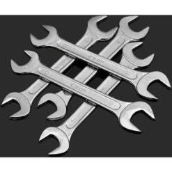 Jeu De Clés à Double Extrémité Extra Plates Extra Fines Pour Les Endroits Difficiles à Atteindre, 5 Mm D'épaisseur, Tailles 8 Mm – 22 Mm,Lonvrèe -Silverols Magasin 69293585 3