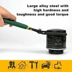 Clé Filtre à Huile Réglabl, Pince De Retrait De Filtre à Huile Outil De Retrait De Filtre à Huile, Pour Filtres à Huile De 40 - 143 Mm Convient Aux Motos, Voitures, Camions Oi-FRIS 9 Clé Filtre à Huile Réglabl, Pince De Retrait De Filtre à Huile Outil De Retrait De Filtre à Huile, Pour Filtres à Huile De 40 - 143 Mm Convient Aux Motos, Voitures, Camions Oi-FRIS -Silverols Magasin 69436446 3