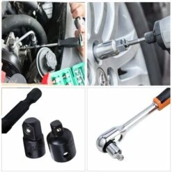 YIDOMDE Jeu D'adaptateurs Pour Clés à Douille Jeu De 8 Adaptateurs Réducteurs Pour Clés à Cliquet/à Douille Adaptateur D'extension Pour Clés à Douille Jeu De 8 Adaptateurs Réducteurs Pour Clés à Cliqu 10 YIDOMDE Jeu D'adaptateurs Pour Clés à Douille Jeu De 8 Adaptateurs Réducteurs Pour Clés à Cliquet/à Douille Adaptateur D'extension Pour Clés à Douille Jeu De 8 Adaptateurs Réducteurs Pour Clés à Cliqu -Silverols Magasin 70087730 4