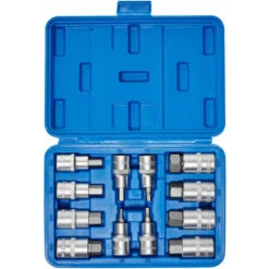 GP Coffret à Outils 12 Douilles Mâles Pour Clé à Cliquet En Acier Chrome Vanadium 8 GP Coffret à Outils 12 Douilles Mâles Pour Clé à Cliquet En Acier Chrome Vanadium -Silverols Magasin 71664398 3