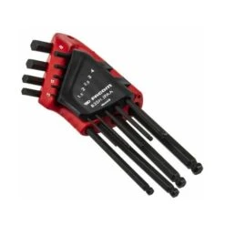 Jeu De Clés Allen En L Facom 1.5mm Métrique Tête Sphérique 9 Pièces , Bras Long ( Prix Pour 1 )