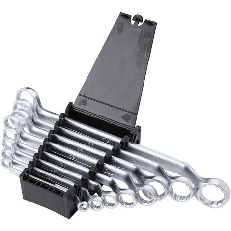 Deli Jeu De Cles A Oeil Double Anneau Polygonales Contre Coudees De 6 à 22 Mm 5 Deli Jeu De Cles A Oeil Double Anneau Polygonales Contre Coudees De 6 à 22 Mm – Image 3