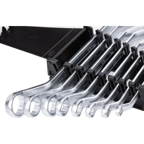 Deli Jeu De Cles A Oeil Double Anneau Polygonales Contre Coudees De 6 à 22 Mm 6 Deli Jeu De Cles A Oeil Double Anneau Polygonales Contre Coudees De 6 à 22 Mm – Image 4