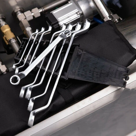 Deli Jeu De Cles A Oeil Double Anneau Polygonales Contre Coudees De 6 à 22 Mm 7 Deli Jeu De Cles A Oeil Double Anneau Polygonales Contre Coudees De 6 à 22 Mm – Image 5