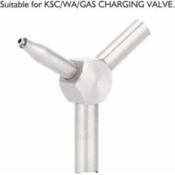 Déstockage Élément Clé De Vanne Pour Outil De Suppression De Chargeur De Chargeur De Magazine KSC WA Airsoft KSC ,Clé à Valve Triangulaire Argent -Silverols Magasin 73838633 2