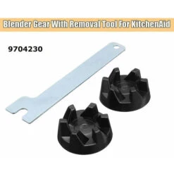 GP 2Pcs Blender En Caoutchouc Coupler D'Embrayage A Engrenages Avec Removal Tool Pour Kitchen Aid 9704230 -Silverols Magasin 74081416 4