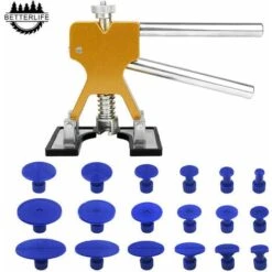 Kit Débosselage Sans Peinture,Outil Débosselage Carrosserie Avec 18 Ventouses