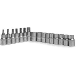 Coffret à Outils 16 Douilles ½“ Torx Acier Chrome Vanadium - Boite à Outils, Valise à Outils, Mallette á Outils -Silverols Magasin 7514269 3