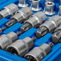 Coffret Douilles Embouts Torx 19 Pièces - Set De Douilles Embouts, Boîte 19 Pièces, Jeu De Clé à Douille -Silverols Magasin 7514583 4