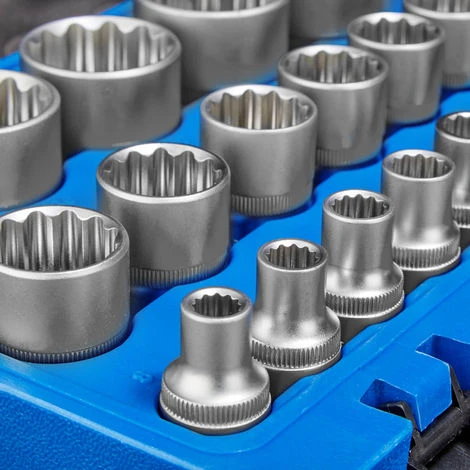 Coffret à Outils 21 Pièces Clé à Douille Femelle - Set De Douilles Embouts, Boîte 21 Pièces, Jeu De Clé à Douille 6 Coffret à Outils 21 Pièces Clé à Douille Femelle - Set De Douilles Embouts, Boîte 21 Pièces, Jeu De Clé à Douille – Image 4