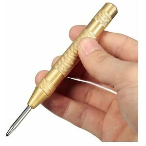 GP Lot De 2 Pointeau Automatique Pour Métal Ou Bois (Doré) 6 GP Lot De 2 Pointeau Automatique Pour Métal Ou Bois (Doré) – Image 4