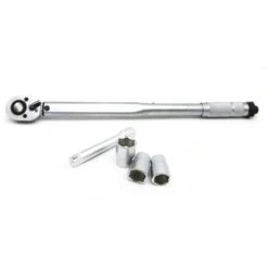 Clé Dynamométrique ½ Cm (28-210 Nm) Pour Autos, Vélos, Motos. Set Avec 3 Douilles (17,19,21 Mm) Et Rallonge 12,5 Cm. Coffret Professionnel 10 Clé Dynamométrique ½ Cm (28-210 Nm) Pour Autos, Vélos, Motos. Set Avec 3 Douilles (17,19,21 Mm) Et Rallonge 12,5 Cm. Coffret Professionnel -Silverols Magasin 76385836 4