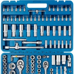 Boîte à Outils Avec 171 Pièces (Douilles + Outils à Cliquet) - Valise à Outils, Caisse à Outils, Coffret 171 Pièces -Silverols Magasin 7662220 4
