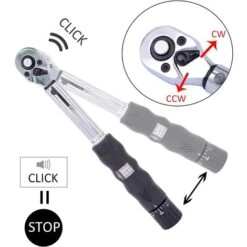 Clé Dynamométrique Vélo Avec 10 Embouts 1/4 2-24Nm -Silverols Magasin 76706145 3