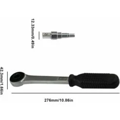 Radiateur étalé Spornner Clatchet Wrench 10-21 Mm En Acier En Carbone -Silverols Magasin 76706177 2