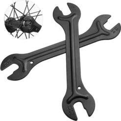 2 Pièces Clé De Moyeu De Vélo, 13/14/15/16mm Clé à Cône Clé De, Clés à Cône De Bicyclette, Pour Réparer Les Pédales