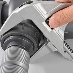 Clé à Molette Large Et Large Pour équipement Et Outils De Raccords De Plomberie - 8 200 Mm Argent (1 Pièce) -Silverols Magasin 77506217 3