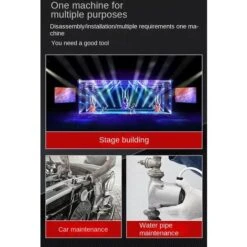 12 V Clé à Cliquet électrique Portable Avec Un Couple Maximal De 68 Nm, Tilswall électrique Avec Un Couple, Réglage Automatique Des LED -Silverols Magasin 77671883 4