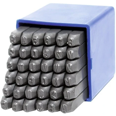 Chiffres Et Lettres à Frapper 4 Mm 36 Pièces 3 Chiffres Et Lettres à Frapper 4 Mm 36 Pièces