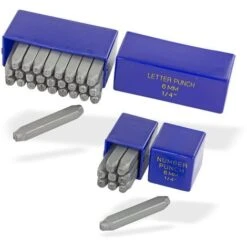 Chiffres Et Lettres à Frapper 6 Mm 36 Pièces