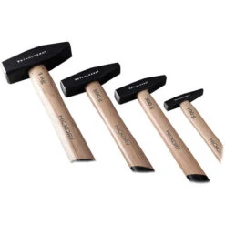 Set Marteau/marteau De Serrurier 100g/300g/500g/1000g Tête Robuste En Acier Forgé, Bien équilibrée, Manche Ergonomique En Bois D'hickory Incassable -Silverols Magasin 78567106 3