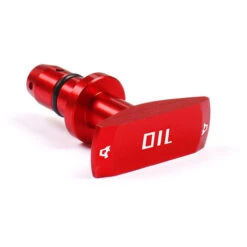 General Motors Jauge D'huile Poignée De Traction Huile Moteur Poignée De Traction Billette D'aluminium Remplacement Automatique Modification Décoration 1 Pièces