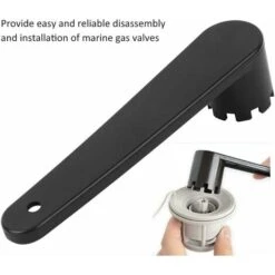 Clé De Soupape D'air, 2 Pièces Clé De Soupape D'air De Canot En Caoutchouc Soupape De Gonflage De Canoë Accessoires De Bateau à La Dérive -Silverols Magasin 80596945 3