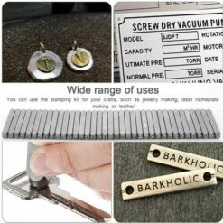 36 Pièces Lettres Et Chiffres à Frapper, 6mm Poinçon Lettre Metal, A-Z Et 0-9 Lettre A Frapper Metal, Chiffre à Frapper Pour Estampage Du Métal, Du Plastique, Du Bois, Du Cuir 11 36 Pièces Lettres Et Chiffres à Frapper, 6mm Poinçon Lettre Metal, A-Z Et 0-9 Lettre A Frapper Metal, Chiffre à Frapper Pour Estampage Du Métal, Du Plastique, Du Bois, Du Cuir -Silverols Magasin 81039637 5