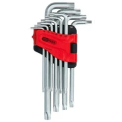 Jeu De 10 Clés Coudées Torx Avec Alésage KS TOOLS - 151.4820