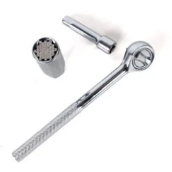 Clé à Cliquets Universelle - Chrome Vanadium - S'adapte à Tous Les Types De Boulons Et Ecrous De 6 à 21 Mm