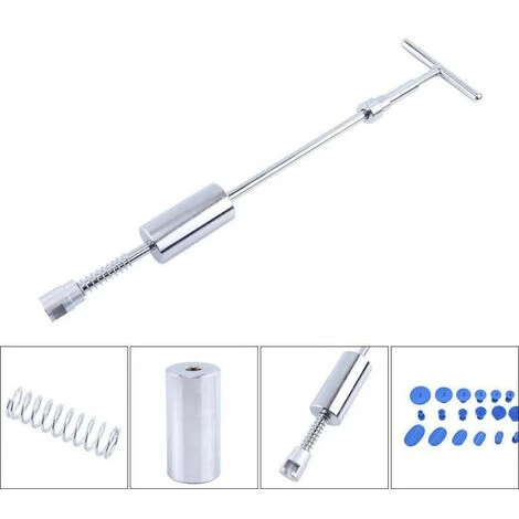 Extracteur De Réparation Sous Vide Automatique Argent Et Bleu 19.5X16X6CM Marteau à Rétreindre Et à Débosseler 6 Extracteur De Réparation Sous Vide Automatique Argent Et Bleu 19.5X16X6CM Marteau à Rétreindre Et à Débosseler – Image 4