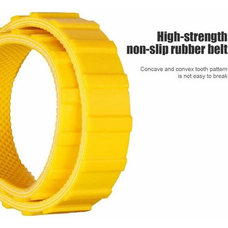 Clé à Sangle Pour Filtre à Huile Multifonctions Clé à Sangle En Caoutchouc Clé à Cliquet Pour Décapsuleur, Tubes Réglables Outil à Main (jaune) 4 Clé à Sangle Pour Filtre à Huile Multifonctions Clé à Sangle En Caoutchouc Clé à Cliquet Pour Décapsuleur, Tubes Réglables Outil à Main (jaune) – Image 2