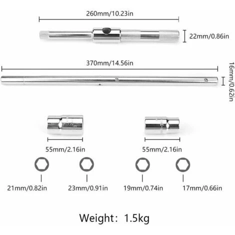 Clé En Croix Roue Voiture Économie,de Travail En Croix De Voiture Enlever L'outil De Réparation De Douille De Clé De Pneu 4 Clé En Croix Roue Voiture Économie,de Travail En Croix De Voiture Enlever L'outil De Réparation De Douille De Clé De Pneu – Image 2