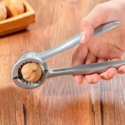 Casse-noisette Décortiqueur Craquelé Amande Noix Pécan Noisette Noix Cuisine écrou Décortiqueur Pince à Fissures Noyer Décapsuleur 1 Pièces -Silverols Magasin 85789015 4