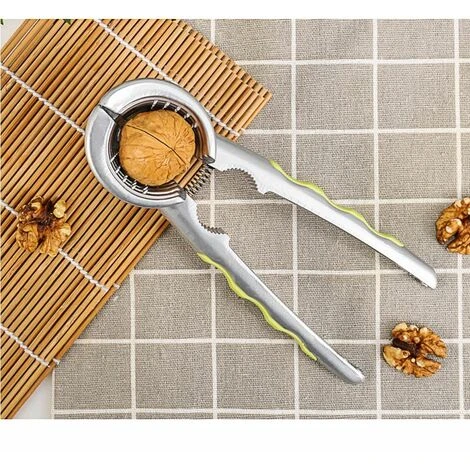 Amande Craquelée Noyer Hickory Noisette Noix Cuisine Noyer Cookie Shell Tong Outil Pinces Cookie Cookie 1pcs Vert 4 Amande Craquelée Noyer Hickory Noisette Noix Cuisine Noyer Cookie Shell Tong Outil Pinces Cookie Cookie 1pcs Vert – Image 2