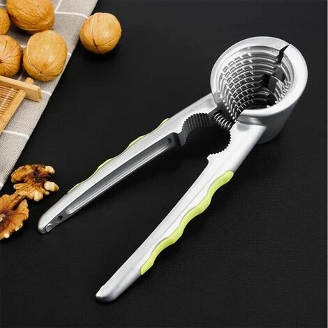 Amande Craquelée Noyer Hickory Noisette Noix Cuisine Noyer Cookie Shell Tong Outil Pinces Cookie Cookie 1pcs Vert 5 Amande Craquelée Noyer Hickory Noisette Noix Cuisine Noyer Cookie Shell Tong Outil Pinces Cookie Cookie 1pcs Vert – Image 3