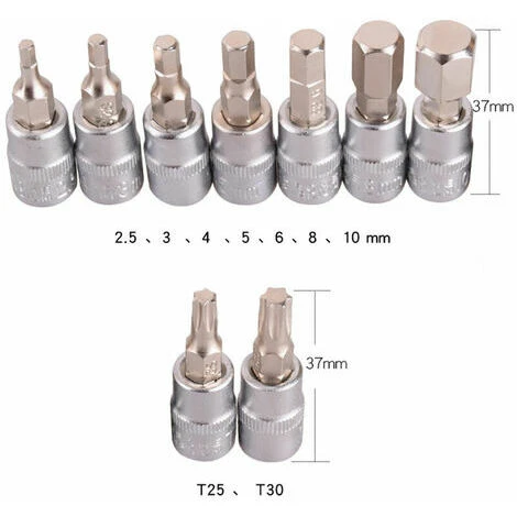 RUIOIU 1-25Nm Réglable Petite Clé Dynamométrique Vélo Jeu De Clés à Douille 5 RUIOIU 1-25Nm Réglable Petite Clé Dynamométrique Vélo Jeu De Clés à Douille – Image 3